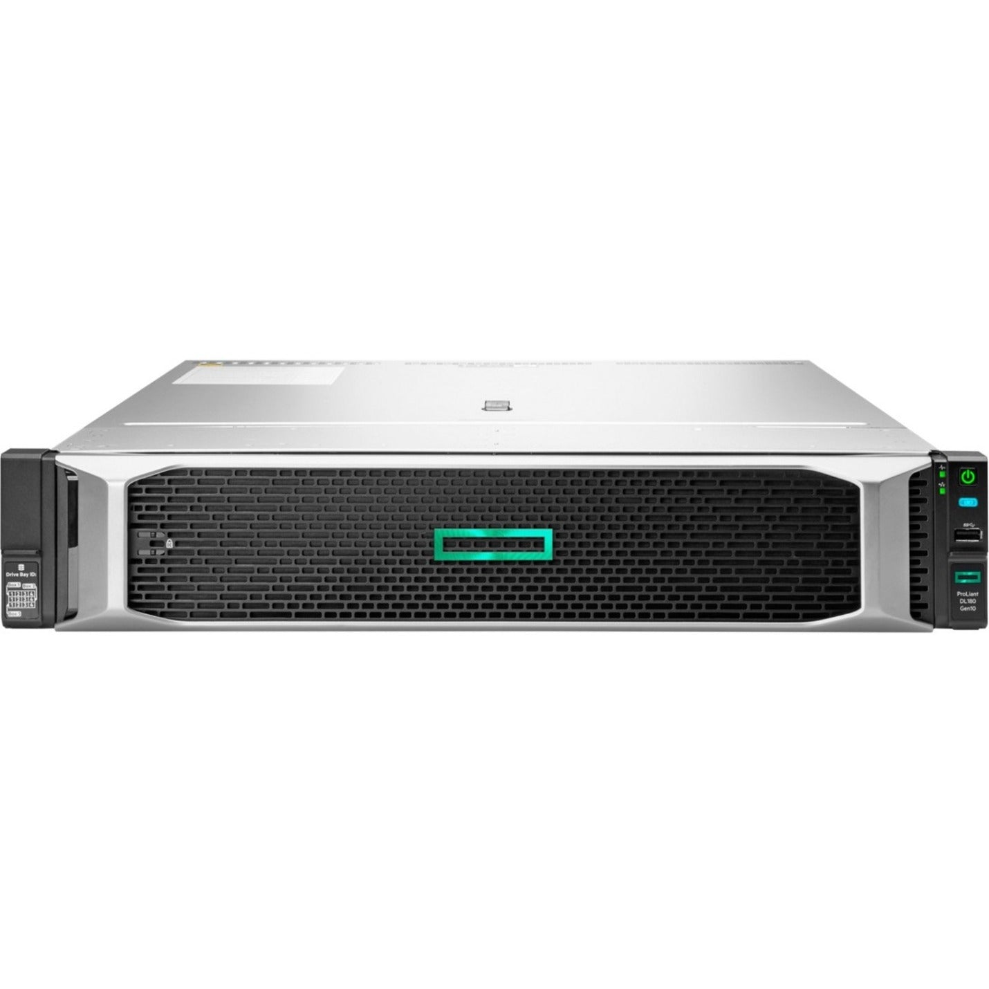 HPE P37151-B21 ProLiant DL180 G10 2U Rack Server, Intel Xeon Silver 4208, 16GB RAM, 12Gb/s SAS Controller