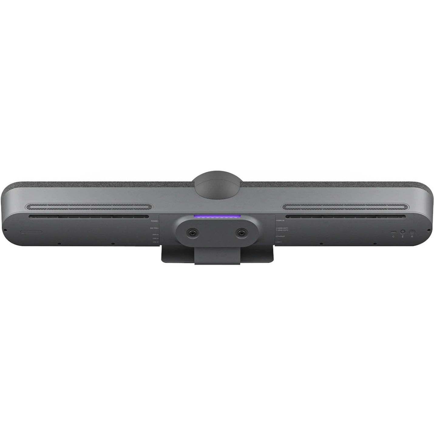Logitech 960-001308 RALLY BAR Video Conferencing Camera, 30 fps, Graphite, USB 3.0