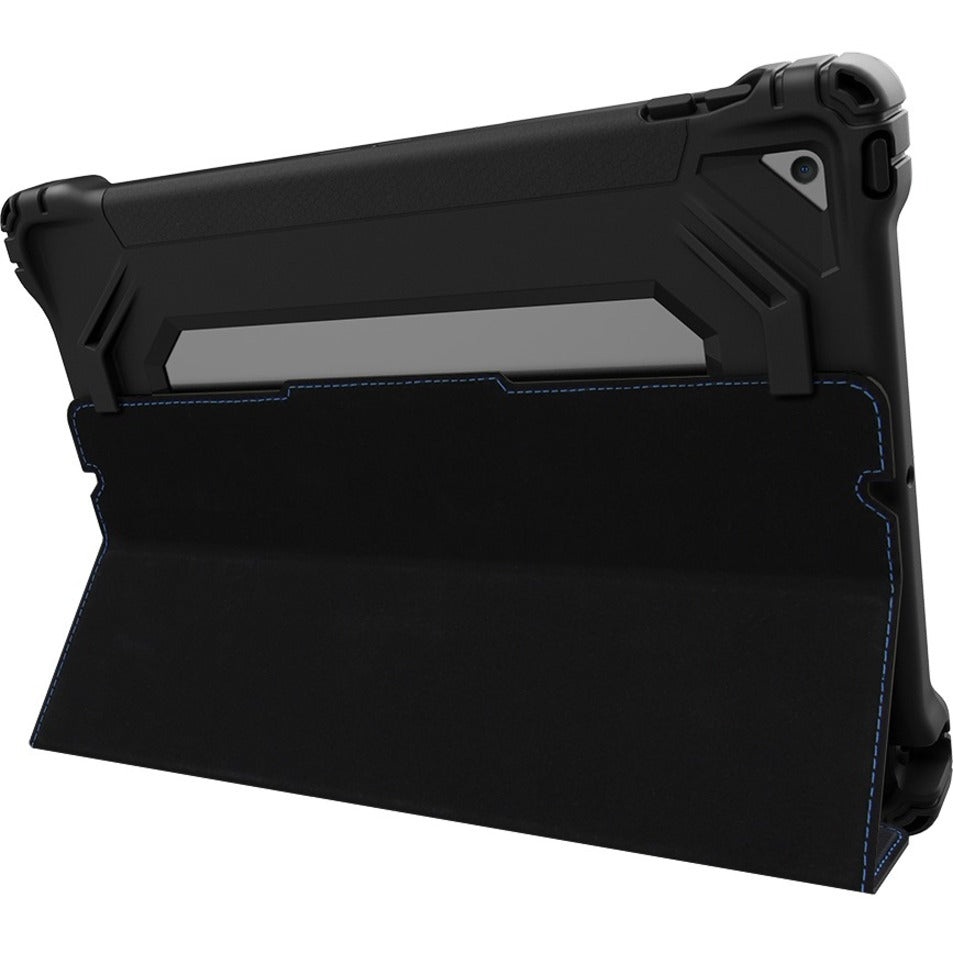 Gumdrop 03A008 Hideaway Folio For iPad 10.2-inch (7th Gen and 8th Gen), Rugged Black Carrying Case