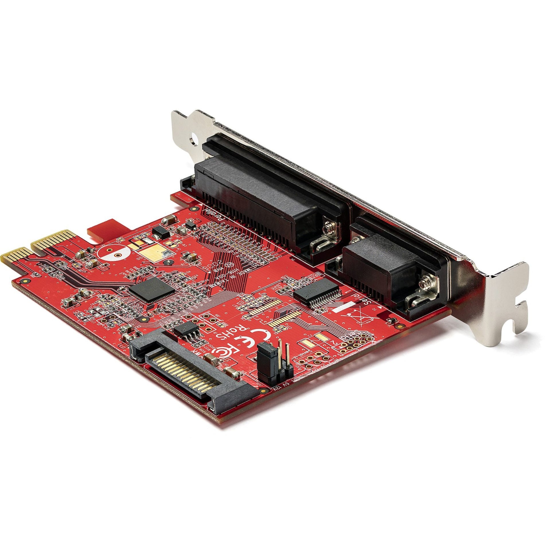 StarTech.com PEX1S1P950 1S1P Native PCI Express Serial Parallel Combo Card with 16C950 UART, Lifetime Warranty, RoHS & WEEE Certified