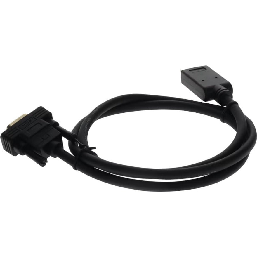 AddOn HDMI2VGAMM3 3ft HDMI 1.3 Male to VGA Male Black Cable, Up to 1920x1200 Resolution