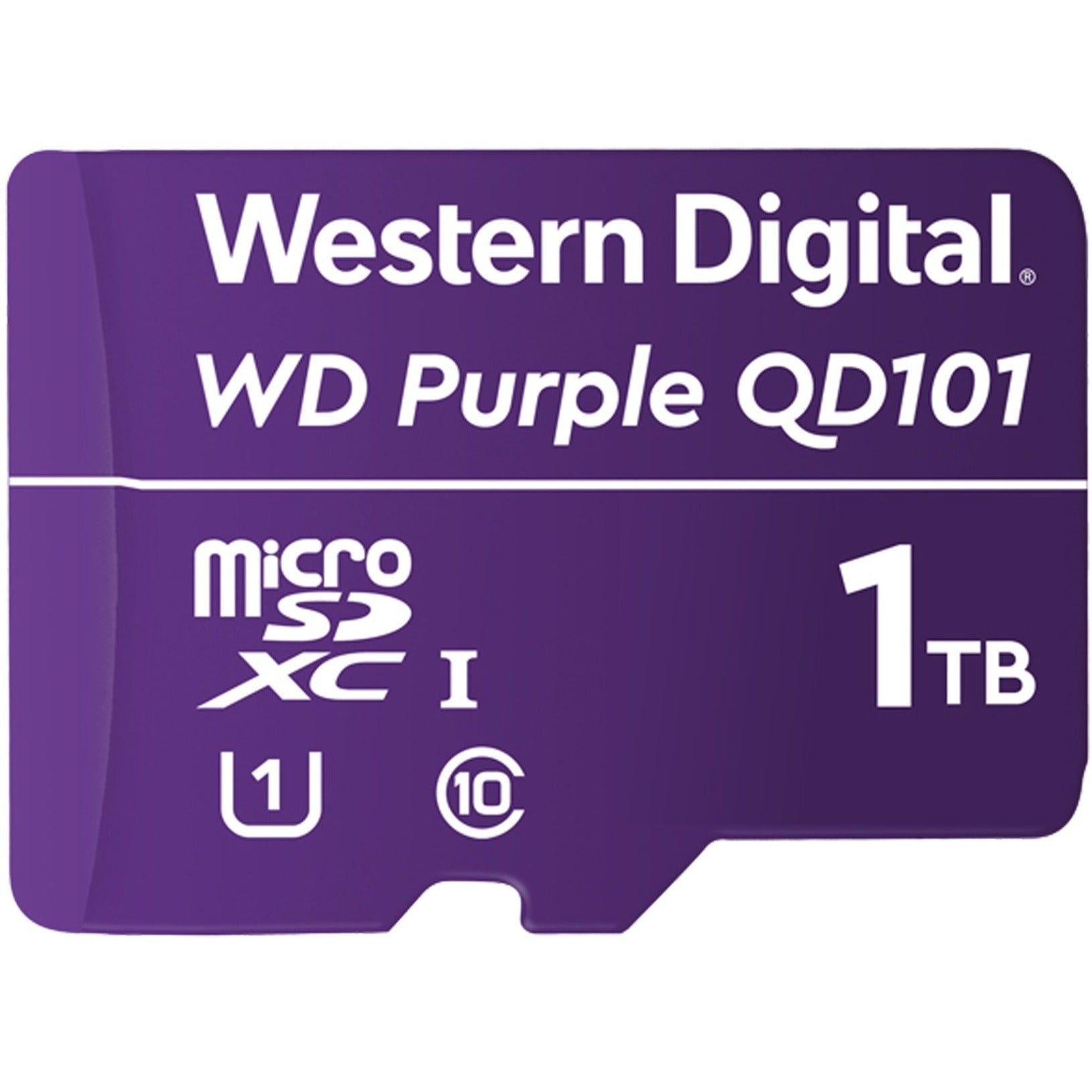 Western Digital WDD100T1P0C Purple™ SC QD101 1TB microSDXC, 3 Year Warranty