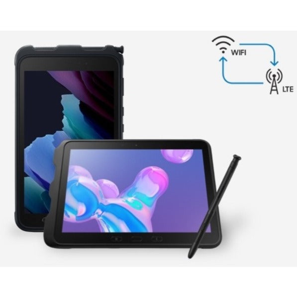 Samsung Galaxy Tab Active3 Rugged Tablet - 8" WUXGA - Octa-core (8 Core) 2.70 GHz 1.70 GHz - 4 GB RAM - 64 GB Storage - Android 10 - 4G - Black (SM-T577UZKDN14) Alternate-Image13 image