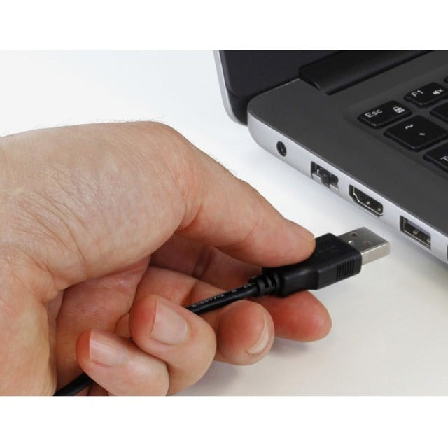 Aluratek AWHU02FB Headset, Wired USB Stereo Headset with Boom Mic - Black