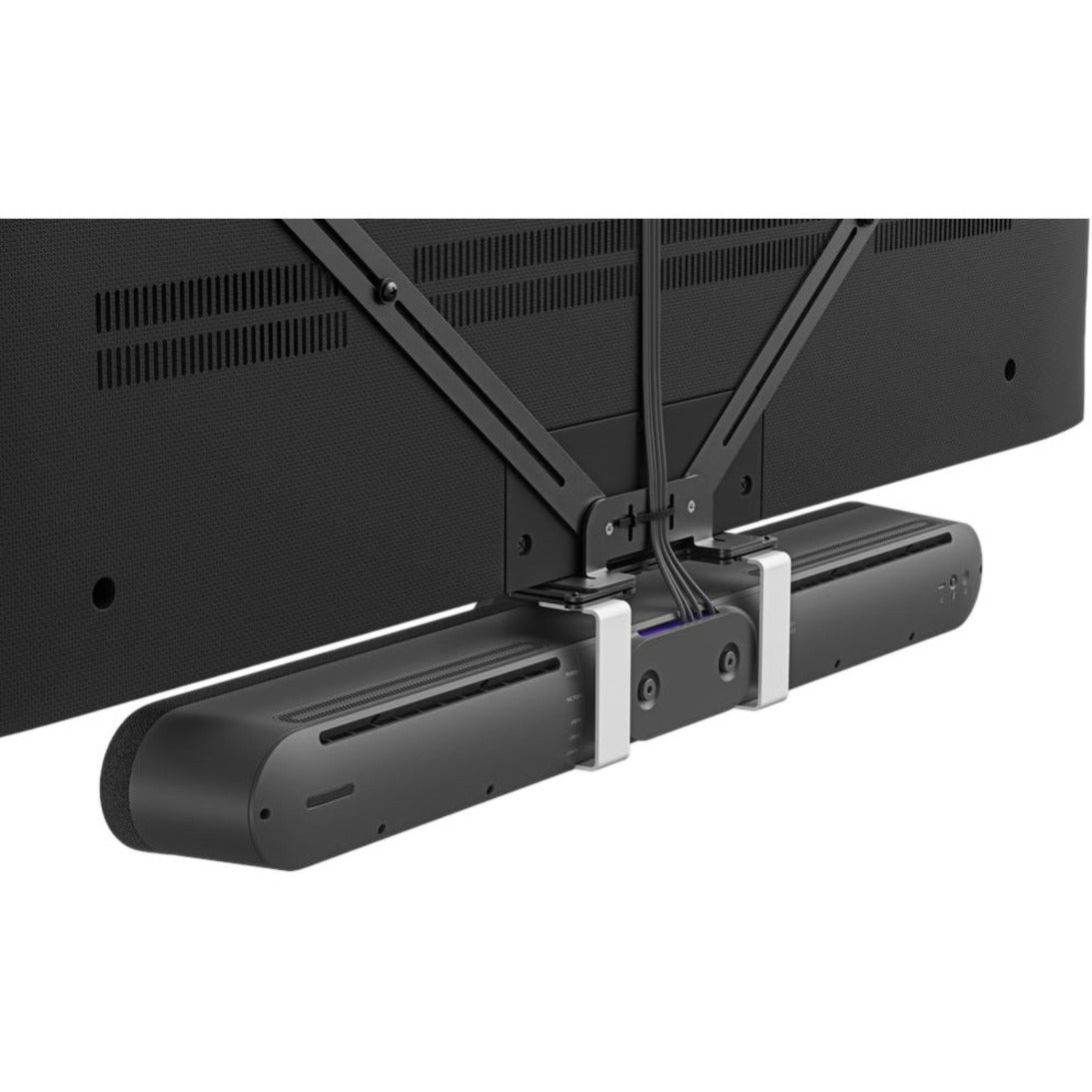 Logitech 952-000041 TV Mount for Video Bars, Adjustable Depth, Space Saving Design, Gray