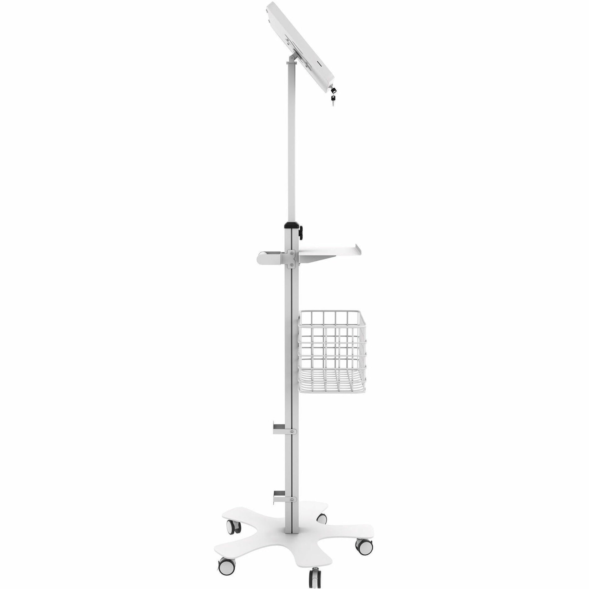 CTA Digital PAD-MFSPL Medical Mobile Floor Stand with Large Paragon Enclosure, Tablet PC Stand