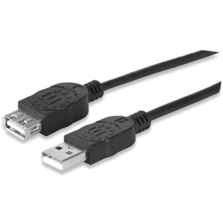 Manhattan Hi-Speed USB Extension Cable - 10 ft, USB 2.0 Type A Male to Female [Discontinued]