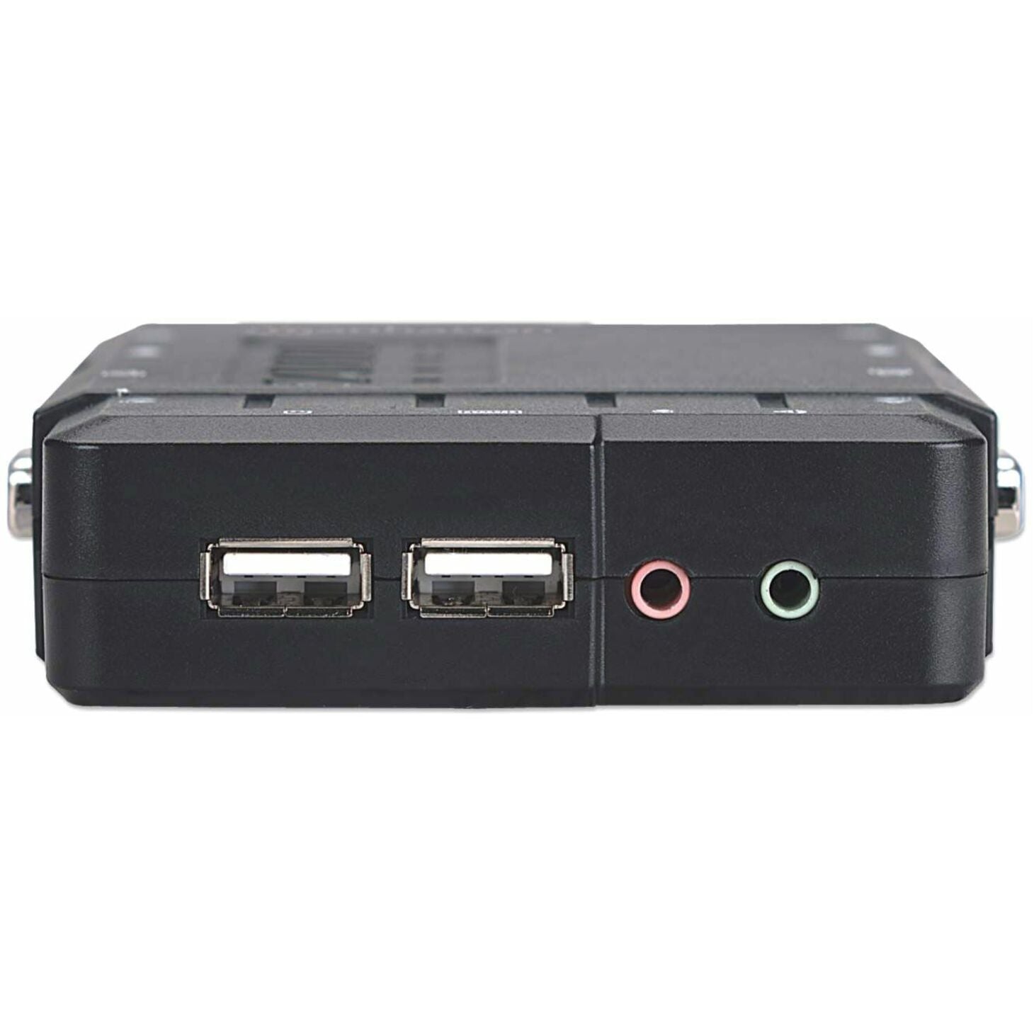 Manhattan 151269 4-Port Compact KVM Switch, USB/VGA, 6 USB Ports, 4 VGA Ports