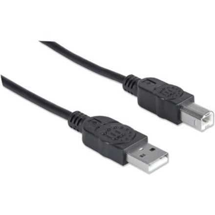 Manhattan 337779 Hi-Speed USB Device Cable, 16.40 ft, Plug & Play, EMI Protection