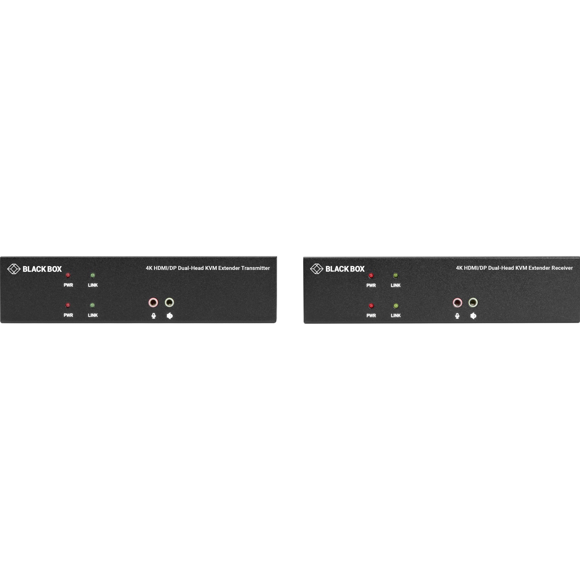 Black Box KVXLCHDP-200 KVM Extender, 4K Video, 2 Year Warranty, TAA Compliant