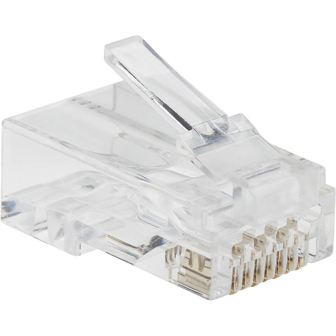 Tripp Lite N232-100-UTP Cat6 RJ45 Pass-Through UTP Modular Plug, 100 Pack
