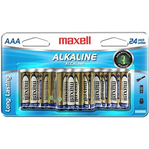 Maxell AAA Alkaline Battery - Pack of 24 [Discontinued]
