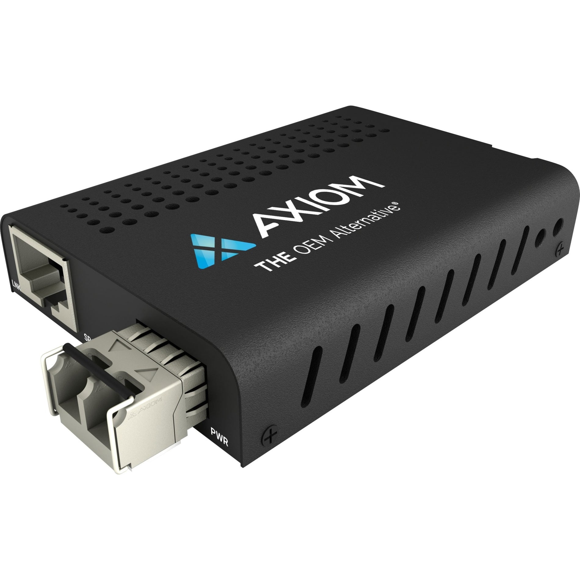 Axiom MC10-S3L20-AX Mini 10Gbs RJ45 to 10GBASE-LR Media Converter - 20km, 1310nm