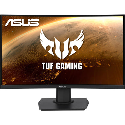 TUF VG24VQE Monitor LCD Gaming 24 Inci VA FHD Melengkung 165Hz