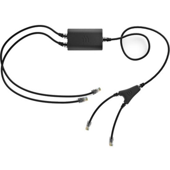 EPOS 1000746 Cisco Cable for Elec. Hook Switch CEHS-CI 01, 2 Year Limited Warranty, Black