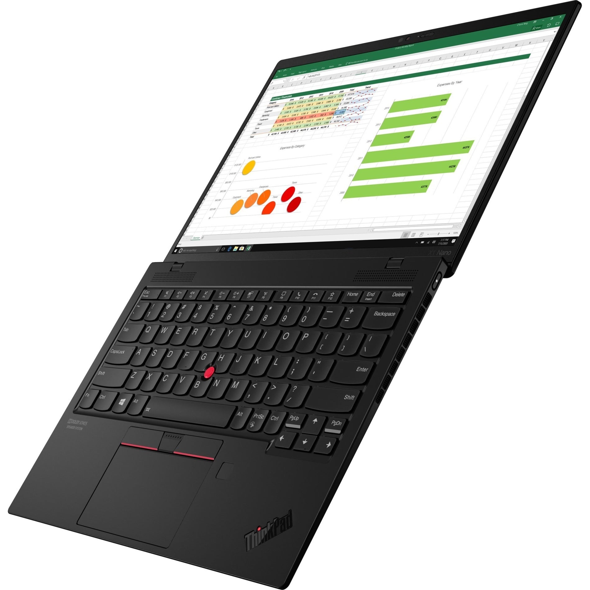 Lenovo 20UN000CUS ThinkPad X1 Nano Gen1 Ultrabook, 13", Core i7, 16GB RAM, 256GB SSD, Windows 10 Pro