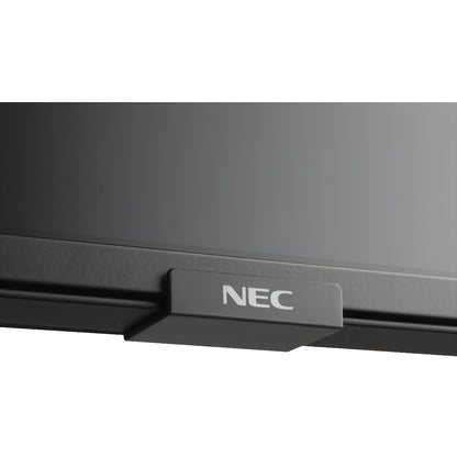 Profile view of NEC MA551 showing sleek design with minimal bezels and professional black finish-alternate-image7