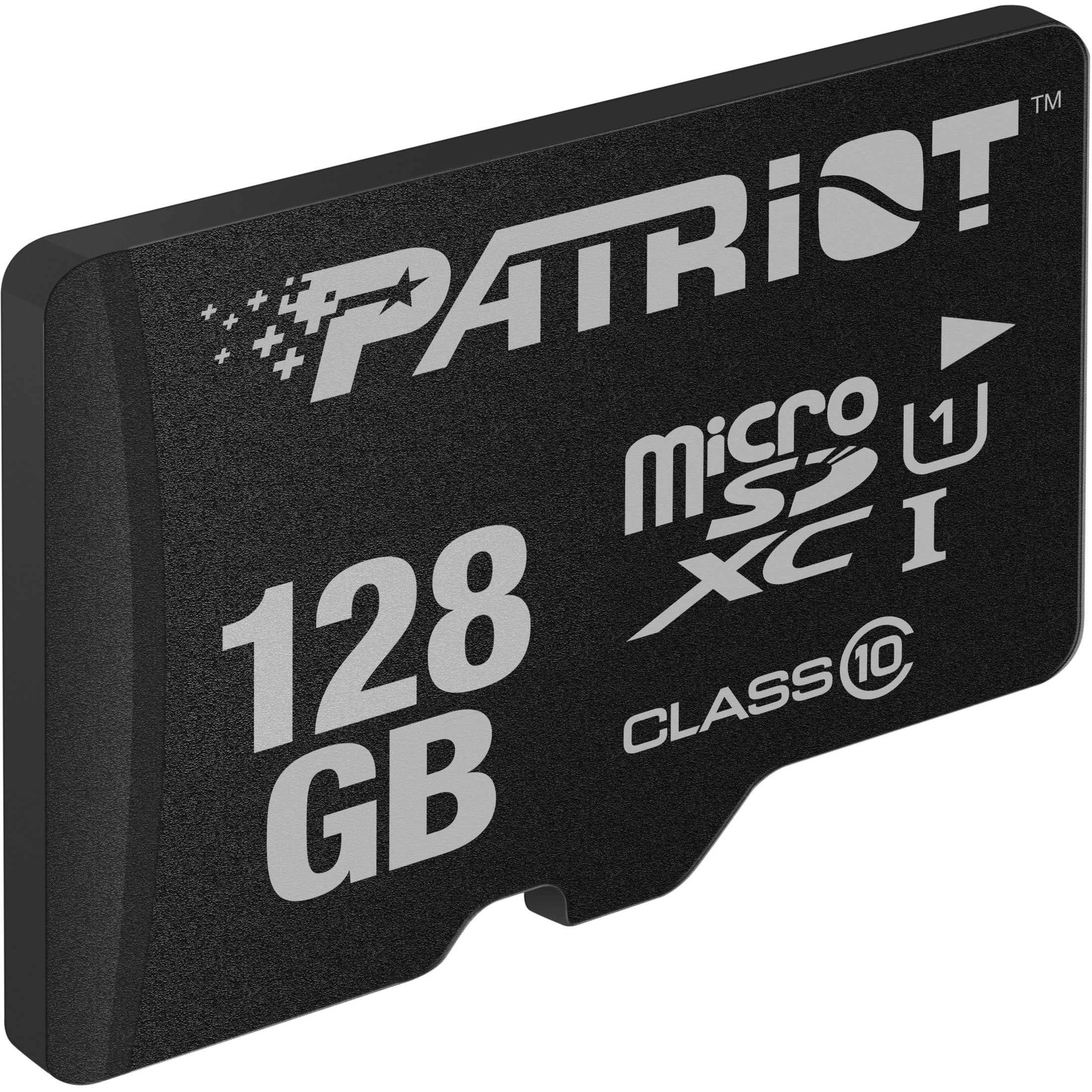 Patriot Memory PSF128GMDC10 LX 128GB microSDXC Card, 2 Year Limited Warranty, Class 10/UHS-I (U1), 80MB/s Read Speed
