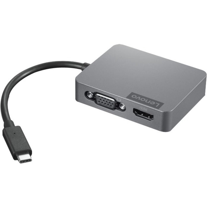 Lenovo 4X91A30366 USB-C Travel Hub Gen2, VGA, HDMI, USB Type-C, Network (RJ-45)