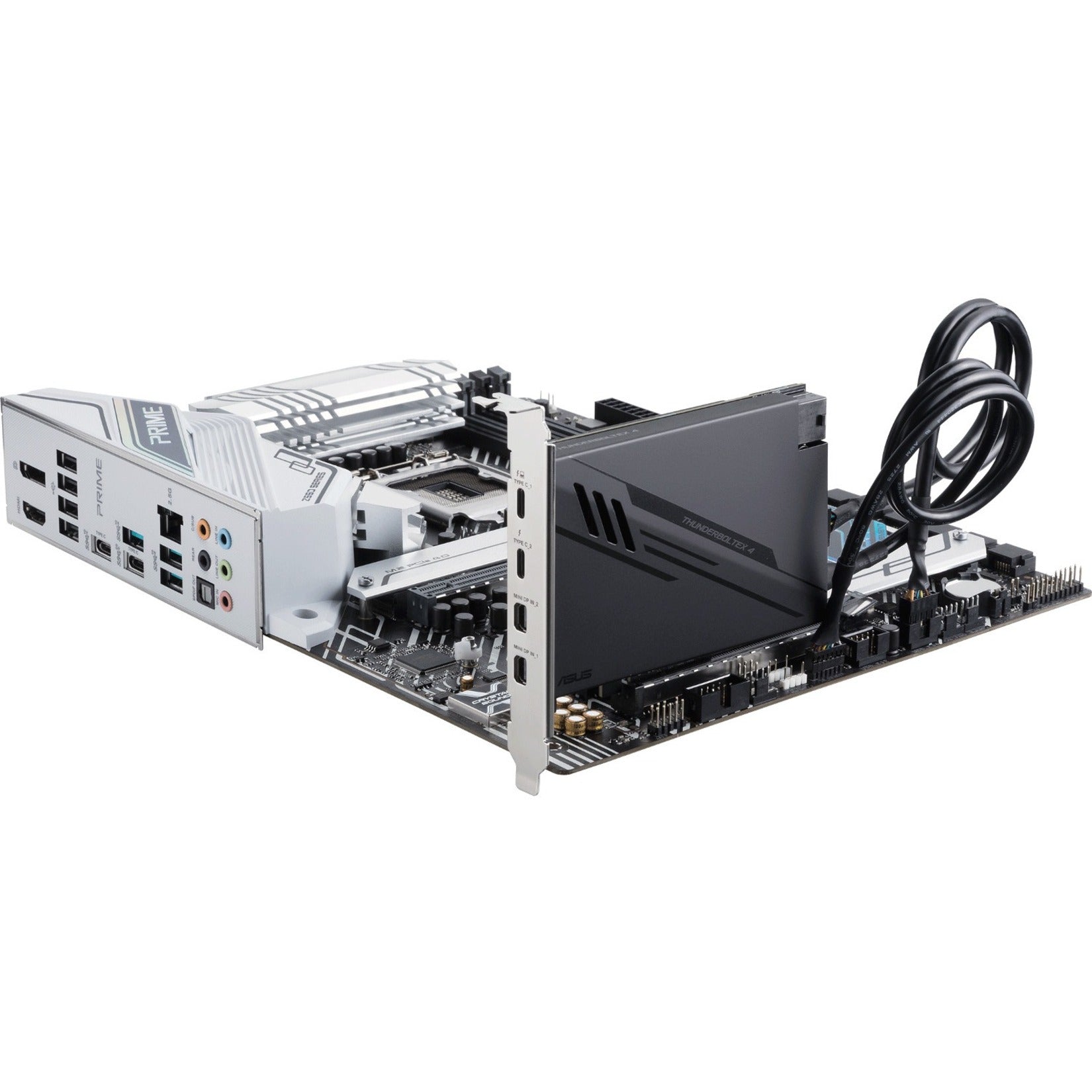 ASUS PRIME Z590-A LGA 1200 Motherboard, 14+2 DrMOS Power Stages, 3x M.2, Intel 2.5 Gb LAN, USB 3.2 Type-C, Thunderbolt 4, Aura Sync RGB Lighting
