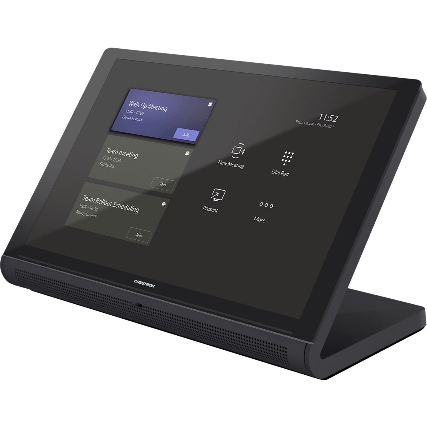 Crestron UC-CX100-T Video Conference System Integrator Kit 6511607, 10.1" Tabletop Touch Screen, Black Smooth