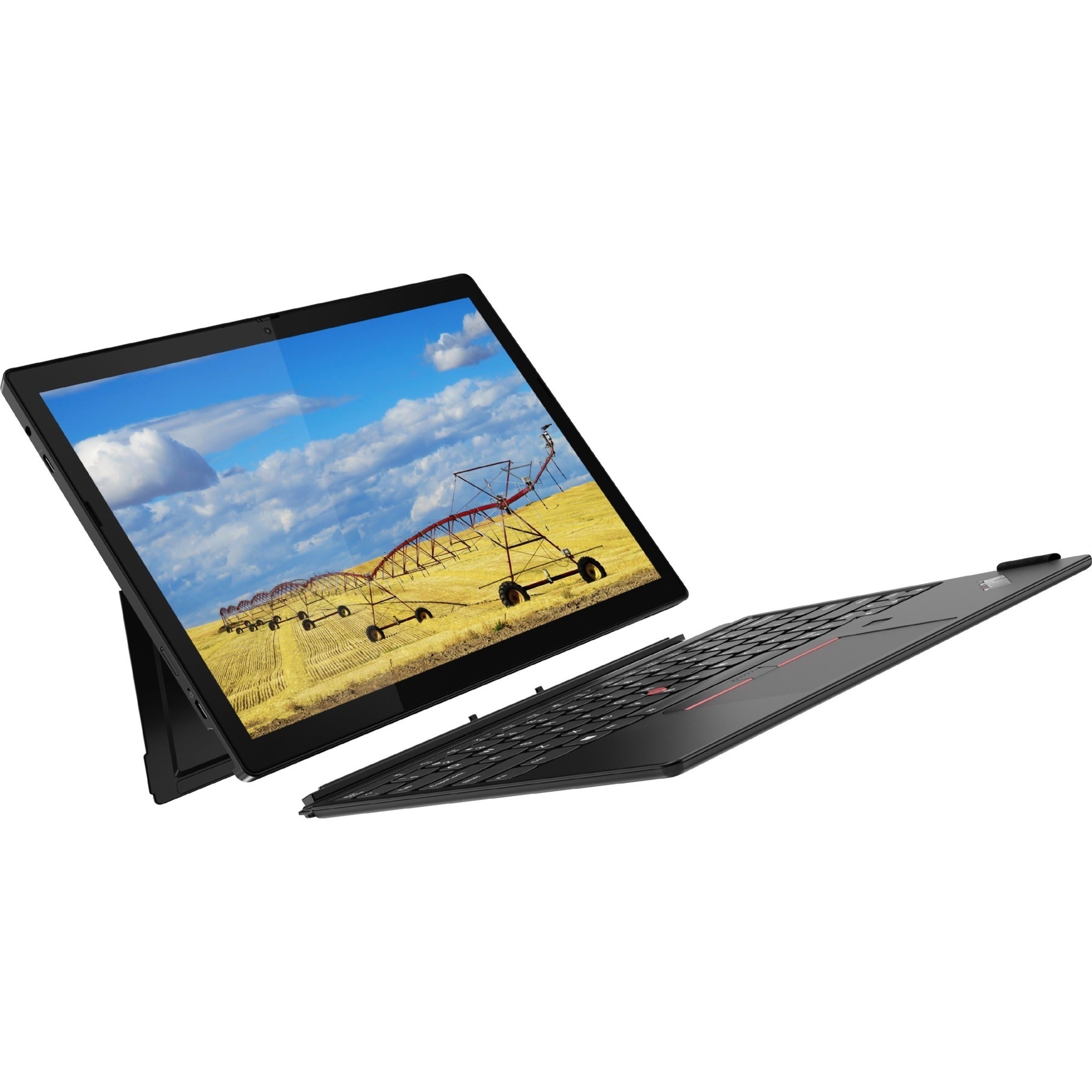 Lenovo 20UW000SUS ThinkPad X12 Detachable Gen 1 2 in 1 Notebook, Core i7, 16GB RAM, 512GB SSD, Windows 10 Pro