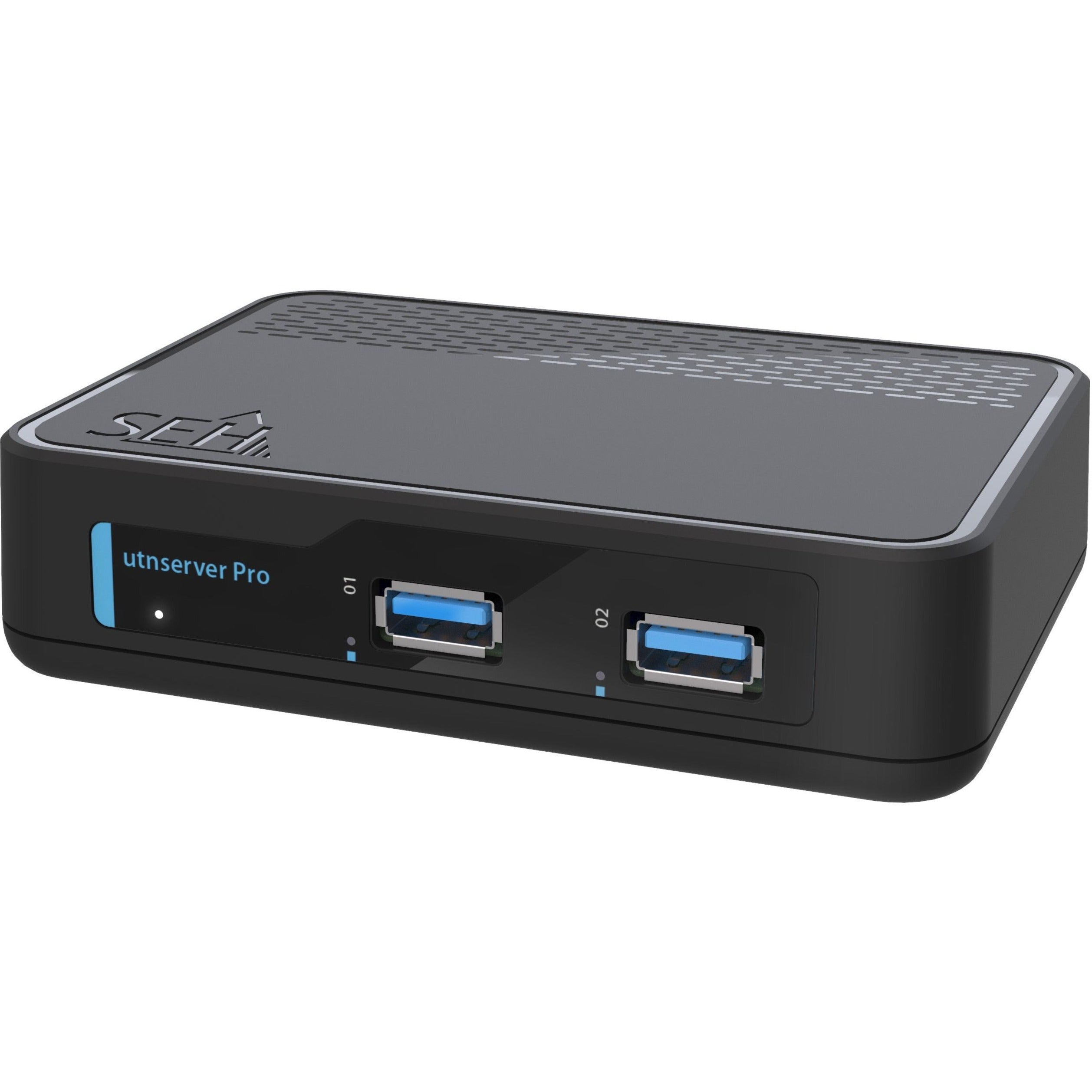SEH M05132 utnserver Pro USB Device Server, Gigabit Ethernet, 10/100/1000Base-T, 5 Year Warranty