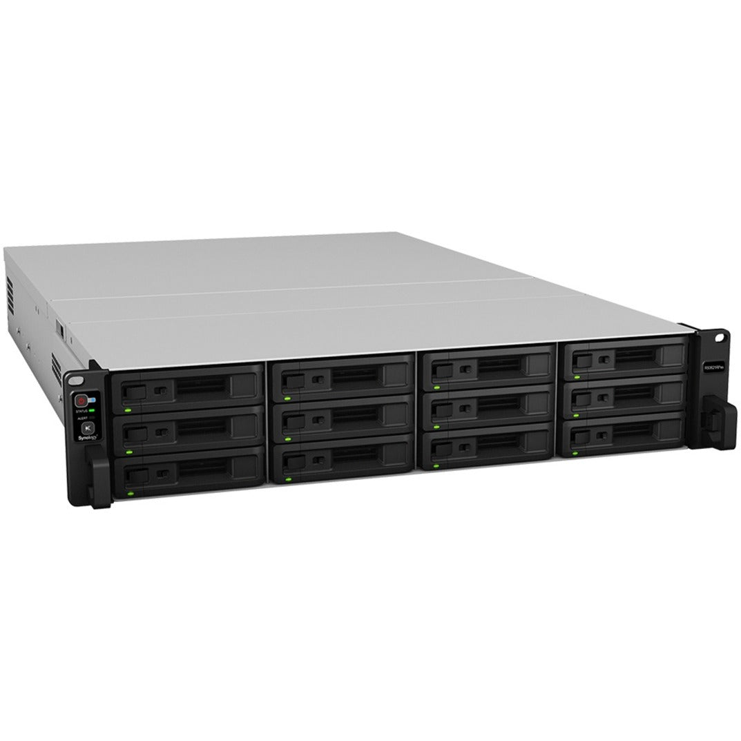 Synology RS3621RPXS RackStation SAN/NAS Storage System, 12-Bay, 8GB DDR4, Xeon D-1531, 2.20GHz, 2U Rack-mountable