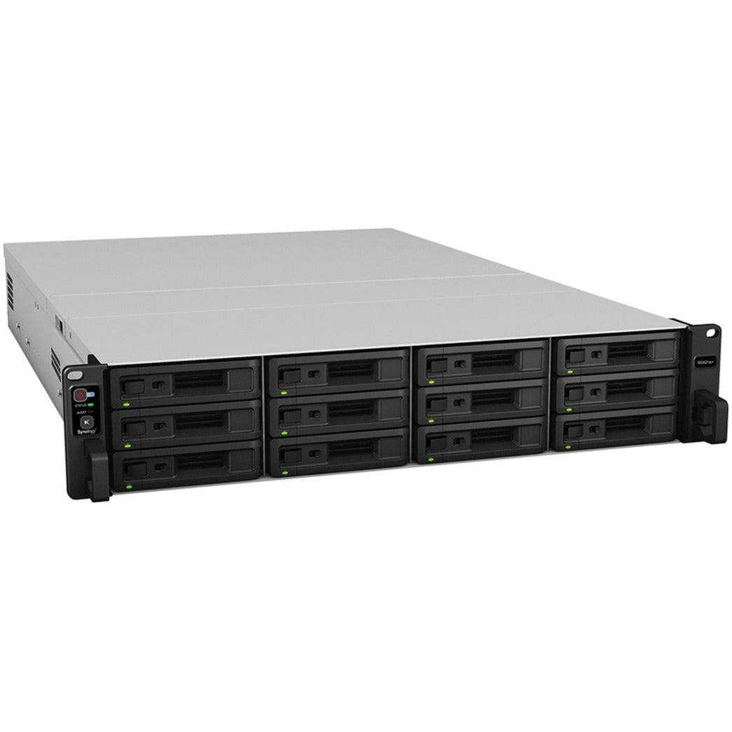 Synology RS3621XS++ RackStation SAN/NAS Storage System, 8GB DDR4, 12-Bay, 10GbE, 2U Rackmount