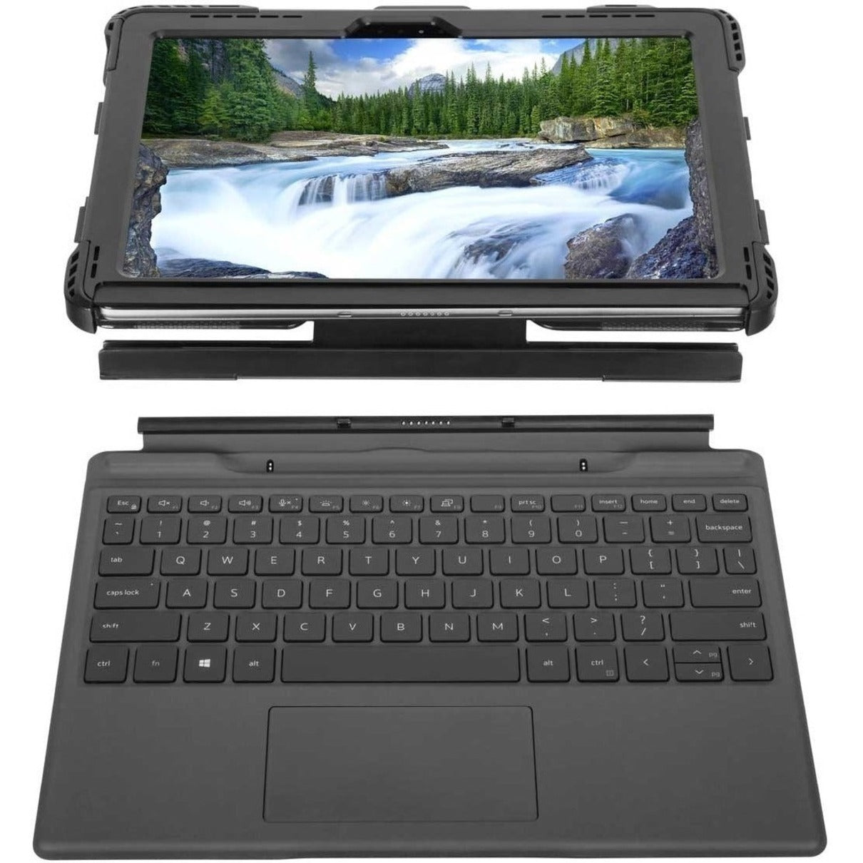 Targus THZ892GLZ Rugged Case for Dell Latitude 7320 Detachable (Black), Notebook and Stylus Carrying Case