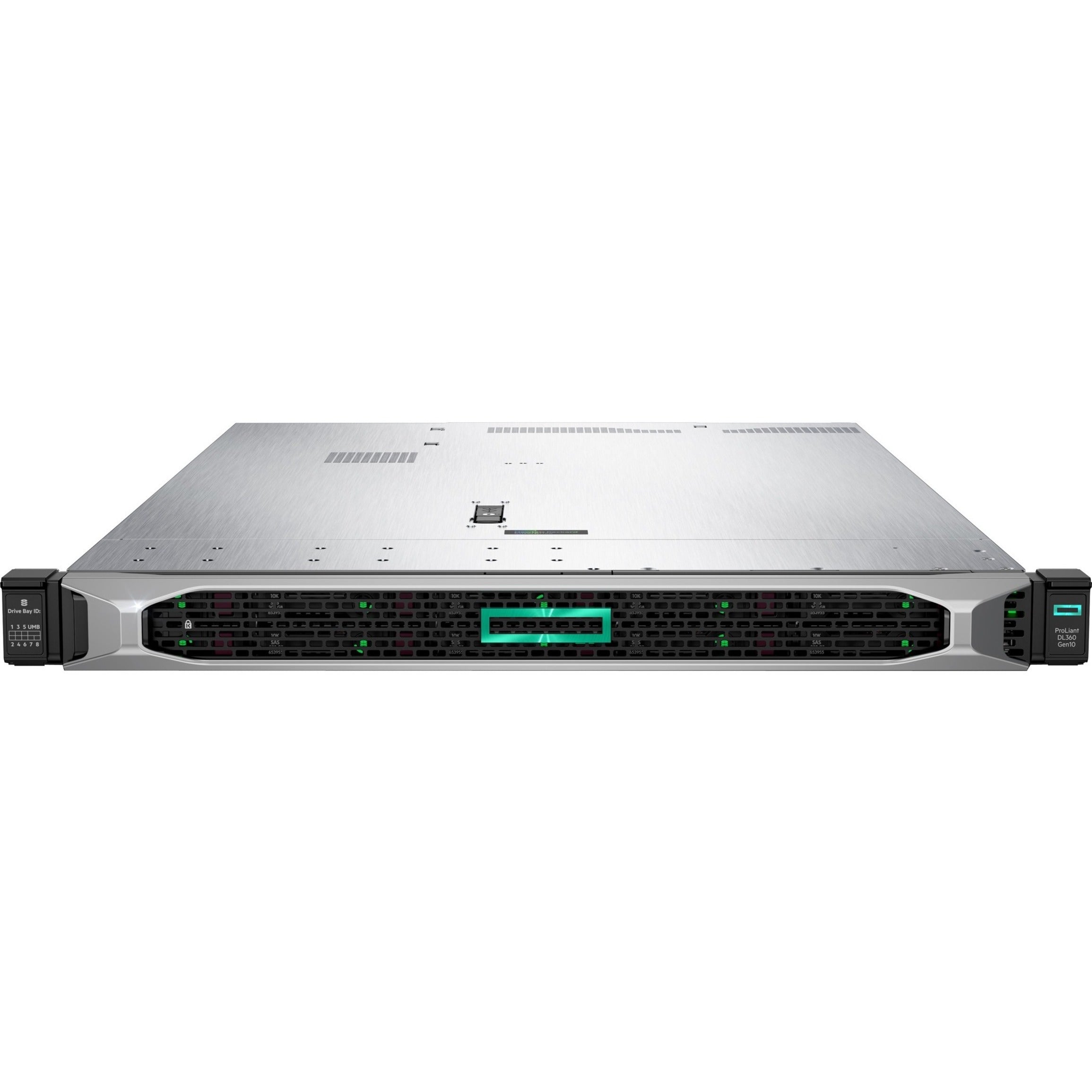 HPE P40636-B21 ProLiant DL360 G10 Server, Intel Xeon Silver 4208, 32GB RAM, 12Gb/s SAS Controller