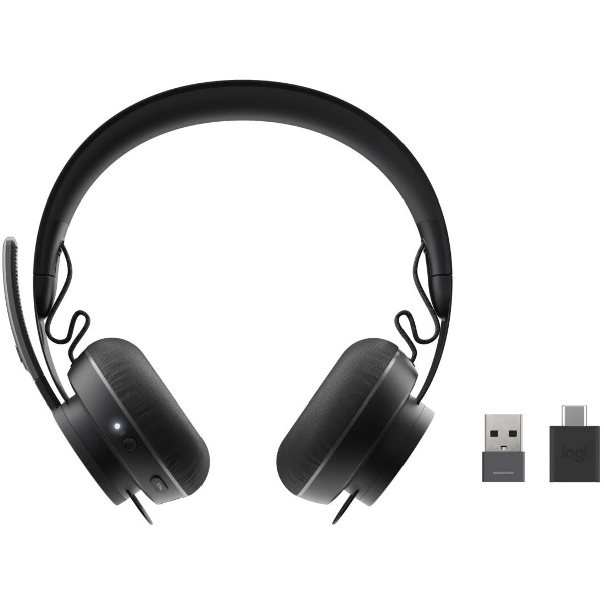 Logitech 981-000858 Zone Wireless Plus Headset, Noise Cancelling, Stereo, Wireless Bluetooth, 2 Year Warranty