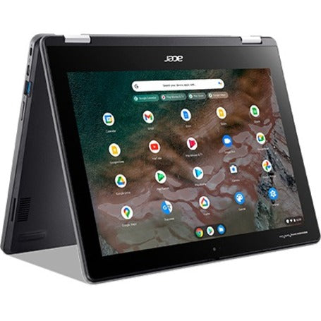 Acer NX.A91AA.001 Chromebook Spin 512 R853TA-C7KT 2 in 1 Chromebook, 12" HD+ Touchscreen, Intel Celeron N5100, 4GB RAM, 32GB Flash Memory, ChromeOS