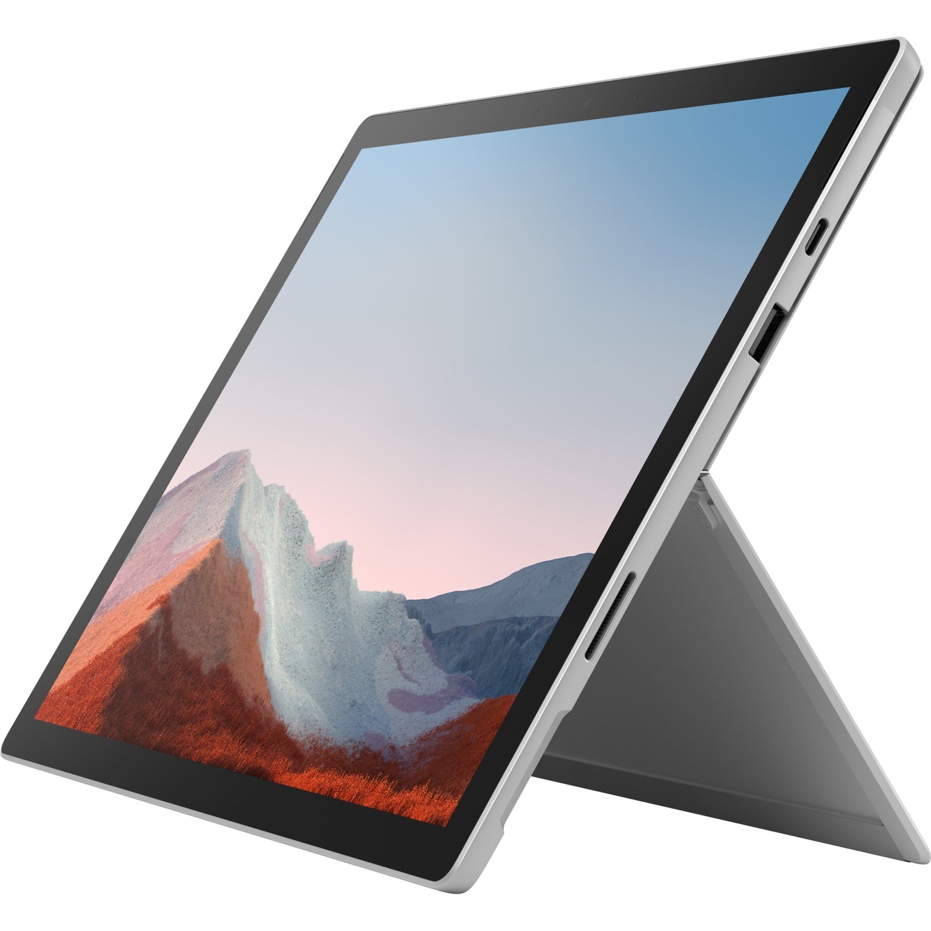 Microsoft 1YY-00001 Surface Pro 7+ Tablet, Platinum TAA Compliant