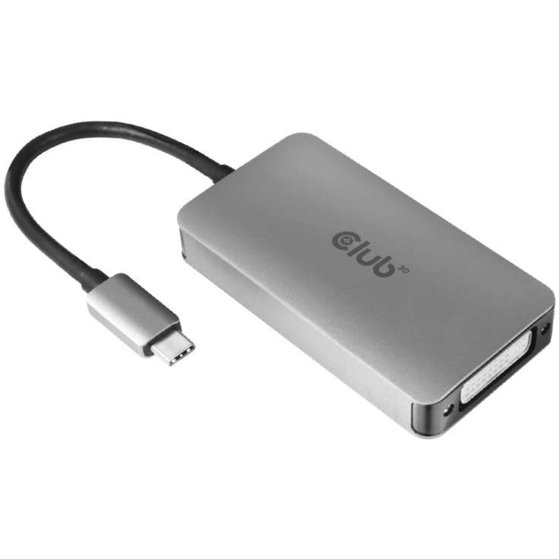 Club 3D CAC-1510-A DVI-D/USB-C Video Adapter, Reversible, Active, 3840 x 2160 Resolution Supported