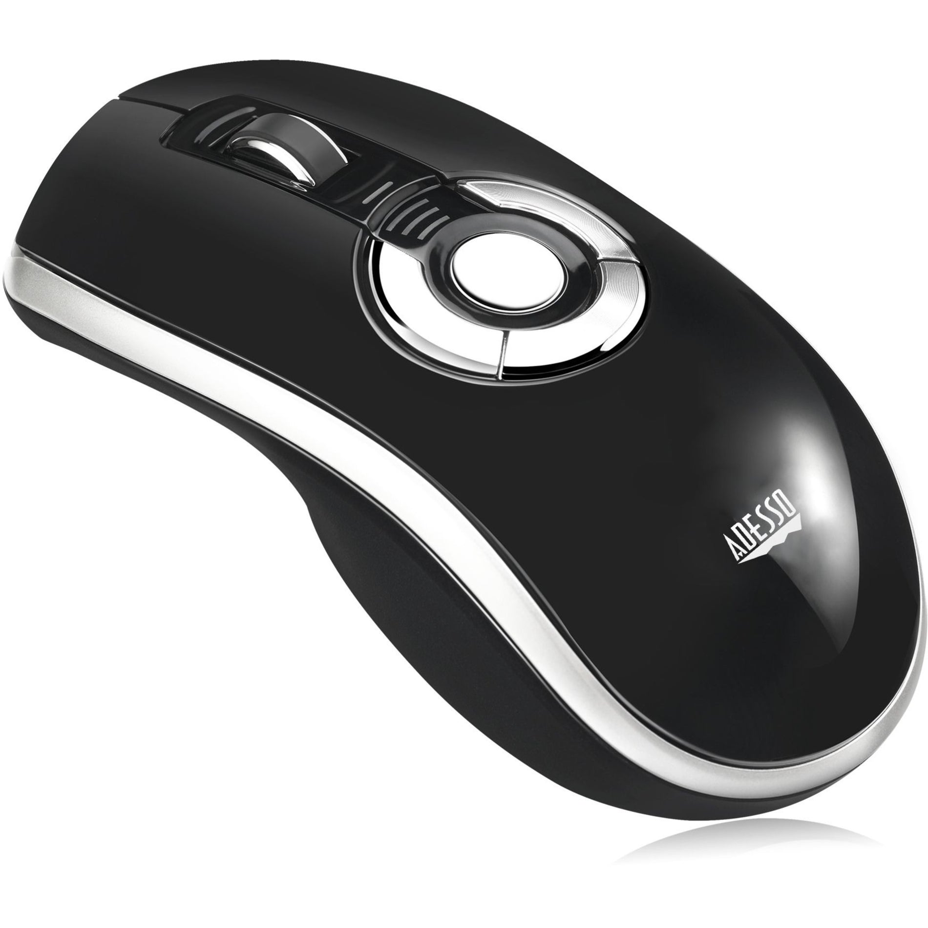 Adesso iMouse P20 Mouse/Presentation Pointer, Wireless Rechargeable Air Mouse Elite for Desktop Computer
