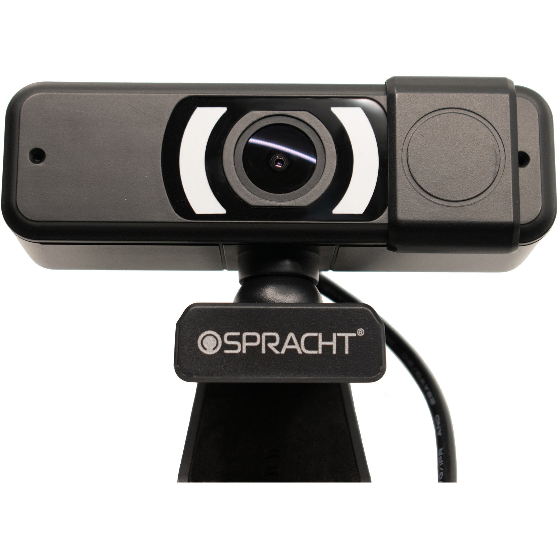 Spracht CC-USB-1080P Webcam, USB, 1920 x 1080 Video, Built-in Microphone