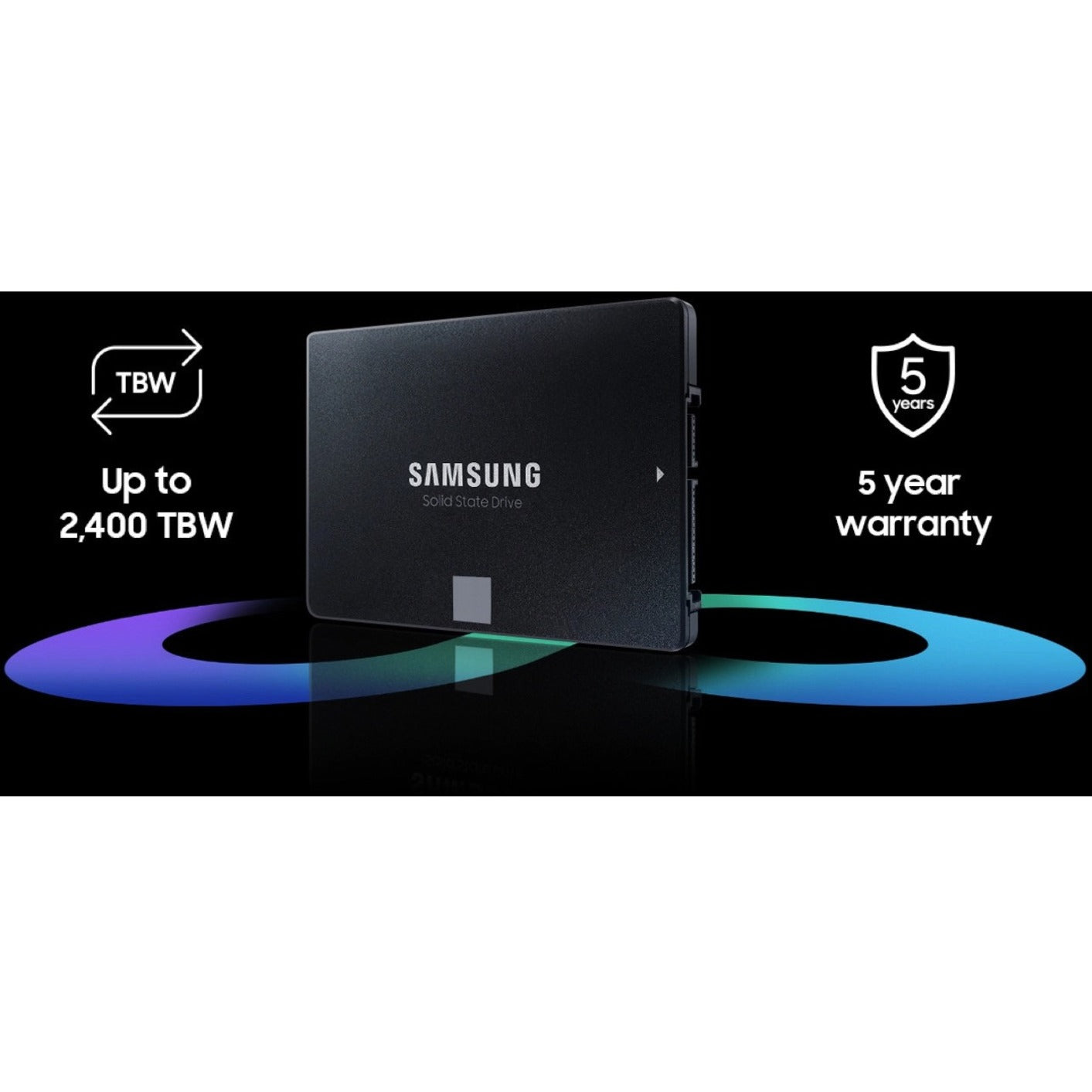 Samsung 870 EVO 2TB Internal SSD, SATA III, 560MB/s Read