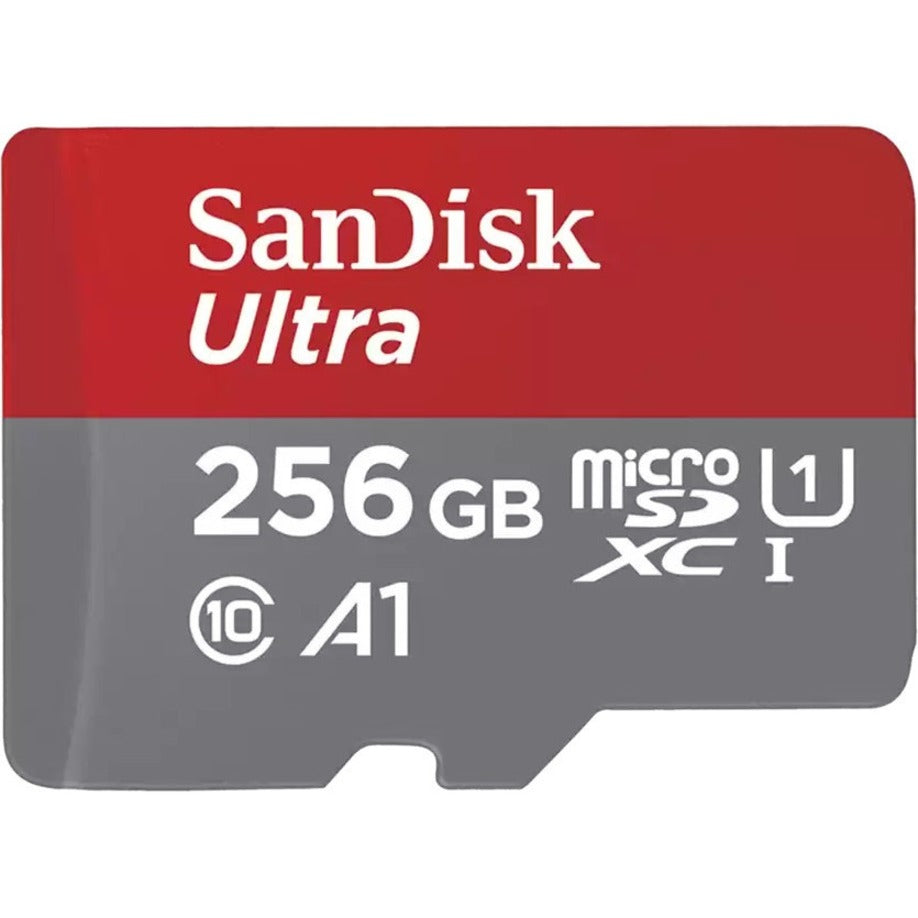 SanDisk Ultra microSDXC UHS-I Memory Card, 256GB, 120MB/s Read
