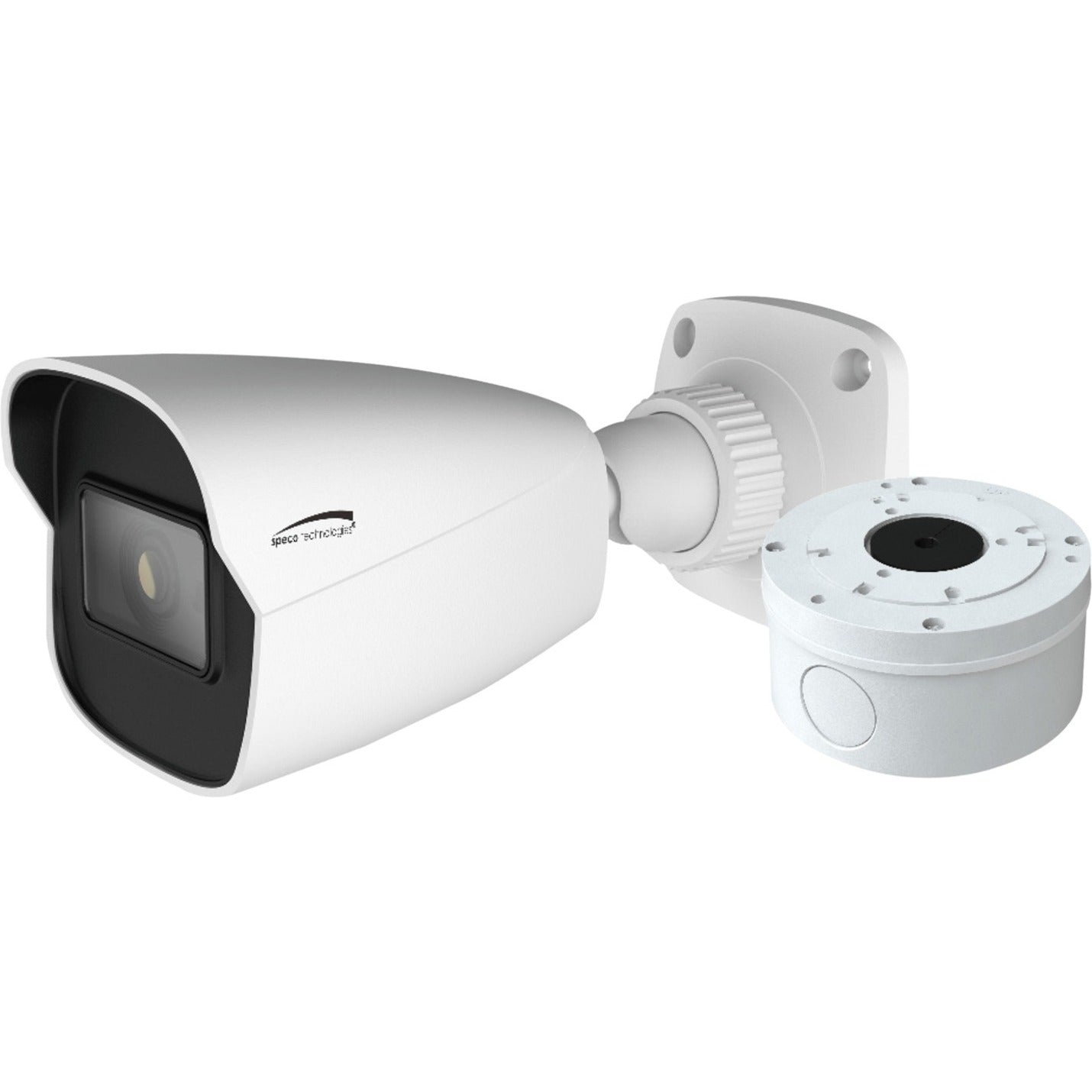 Speco VLB5 2MP HD-TVI IR Bullet Camera with Junction Box, Weather Resistant, 65.60 ft Night Vision