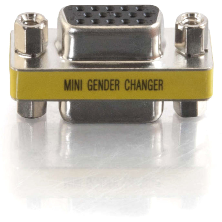 C2G 18962 VGA Gender Changer, HD15 VGA F/F Mini Coupler
