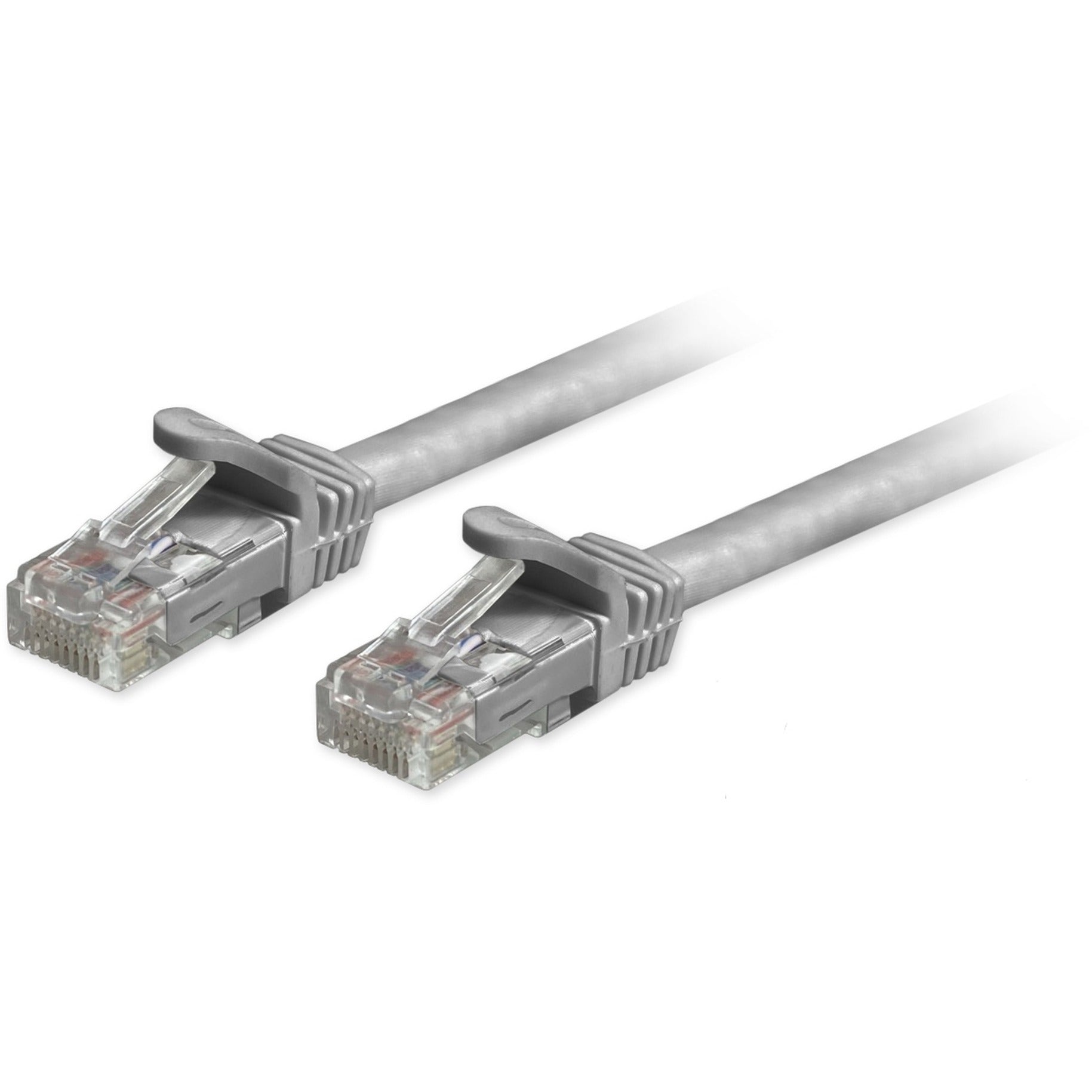 Comprehensive CAT6A-UTP-3GRY Cat.6a UTP Patch Network Cable, 3 ft, Gray