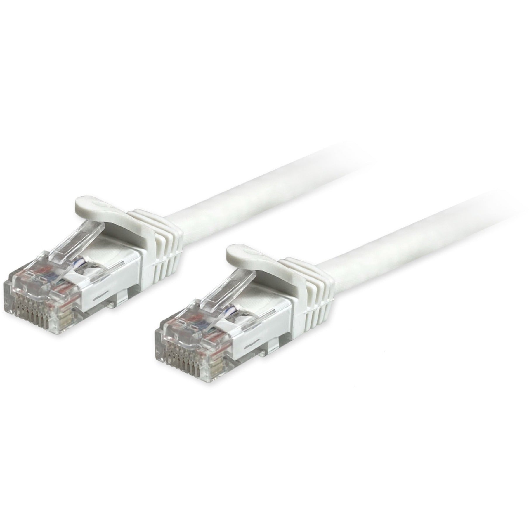 Comprehensive CAT6A-UTP-3WHT Cat.6a UTP Patch Network Cable, 3 ft, Snagless, White