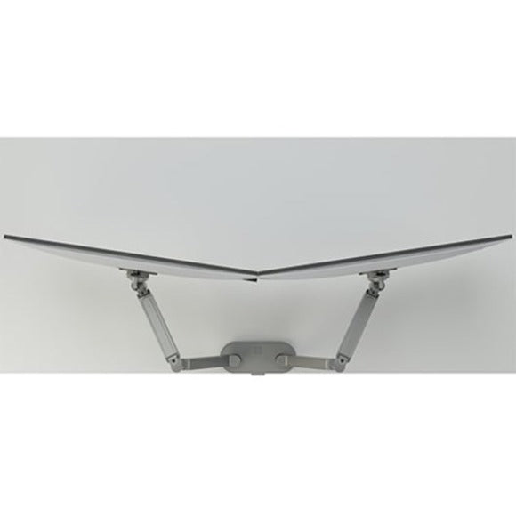 Chief DMA2S Koncīs Dual Display Monitor Arm - Silver, Desk Mount for Displays 10-32"