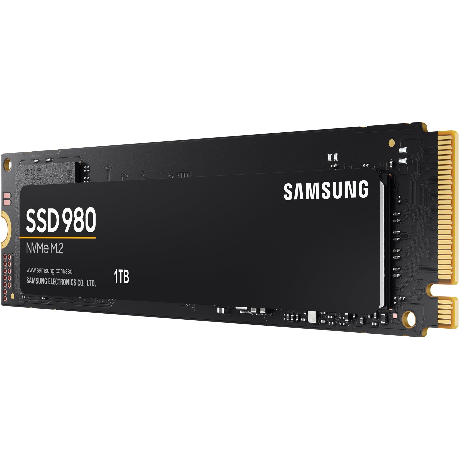 Samsung MZ-V8V1T0B/AM 980 PCIe 3.0 NVMe Gaming SSD 1TB, High-Speed Storage Solution for Desktop PC