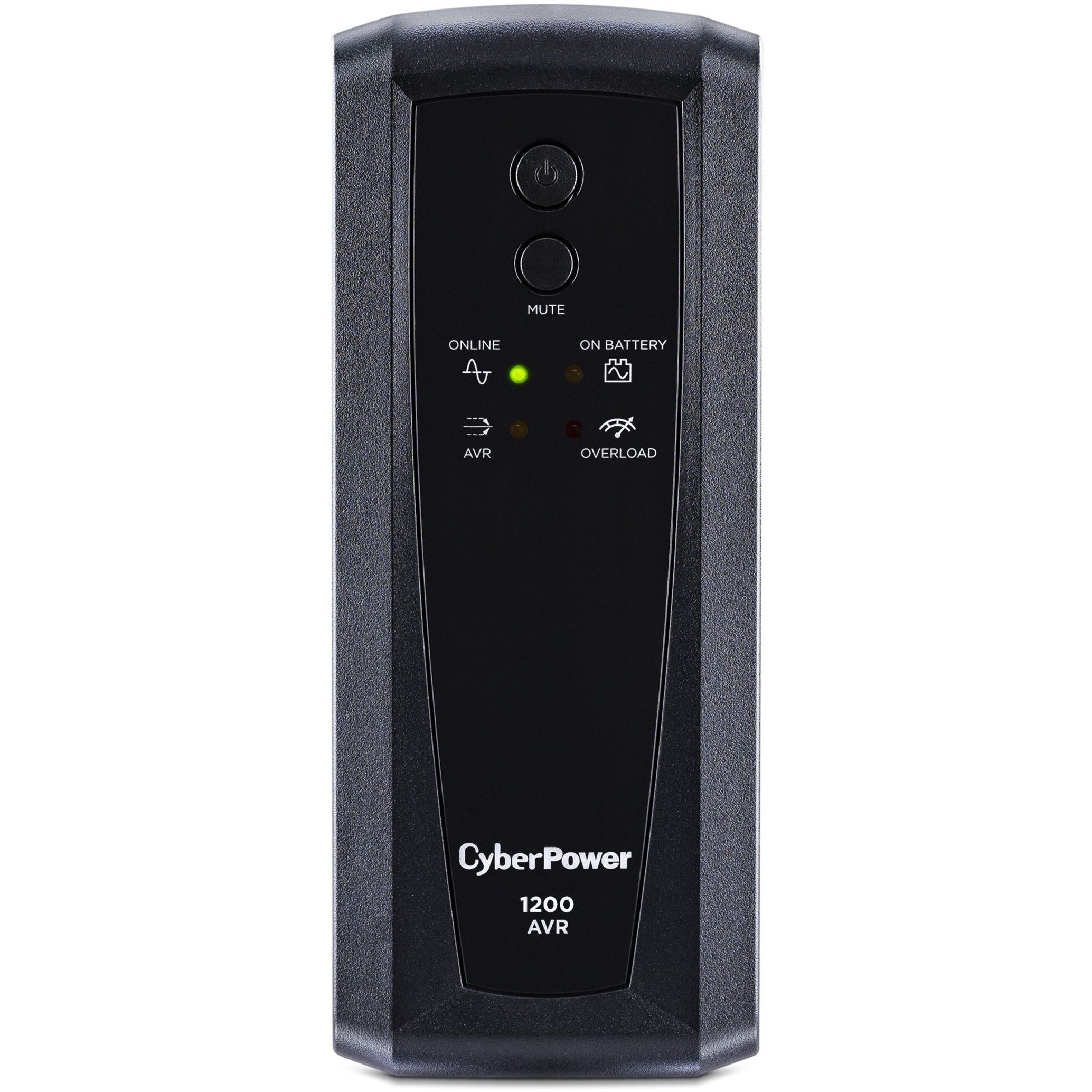 CyberPower CP1200AVR AVR UPS Systems, 1200VA/720W, 3-Year Warranty, Energy Star, USB & Serial Port