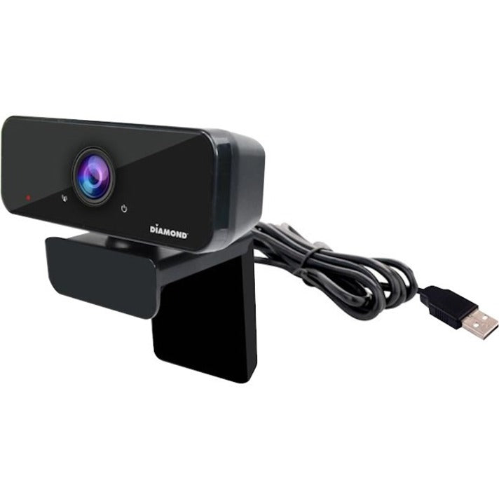 DIAMOND WC2000 USB 2K Auto-Focus Webcam for Laptop and Desktop PC's, 4 Megapixel, 30 fps