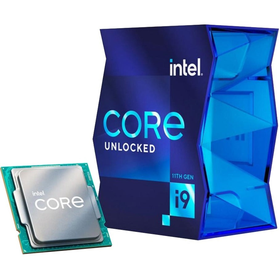 Intel CM8070804400161 Core i9 Octa-core i9-11900K Desktop Processor, 3.50 GHz, 16 MB L3 Cache, Socket LGA-1200, 11th Gen, 125 W Thermal Design Power