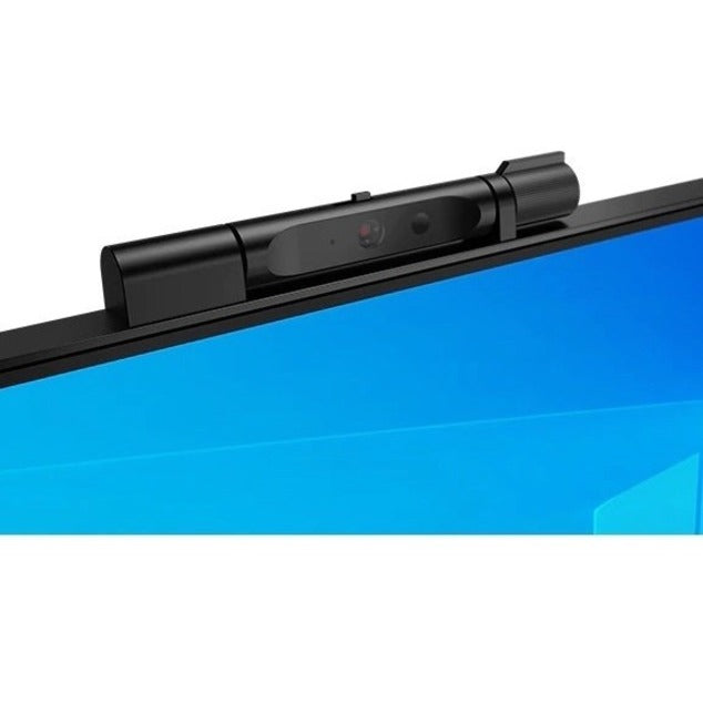 Lenovo 11GEPAR1US ThinkCentre TIO24Gen4 Widescreen LCD Monitor, 23.8-inch FHD, Webcam, Speakers, Low Blue Light, Eye-Care