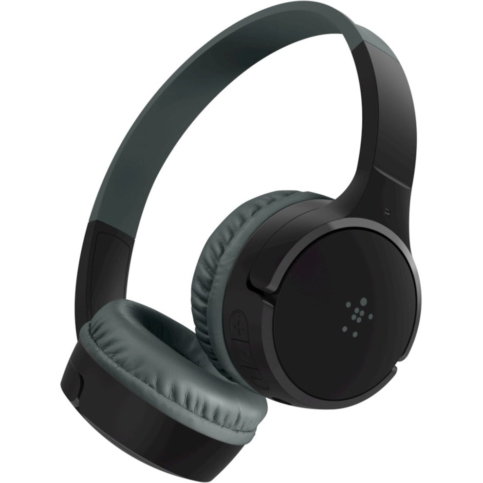 Belkin AUD001BTBKCS SOUNDFORM Mini Headset, Wireless Bluetooth 5.0 Stereo Over-the-ear Headphones, Black